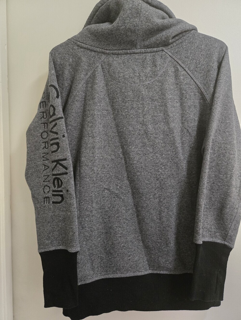 Ladies Calvin Klein Funnel Cowl Sweatshirt (medium) - Picture 2 of 3